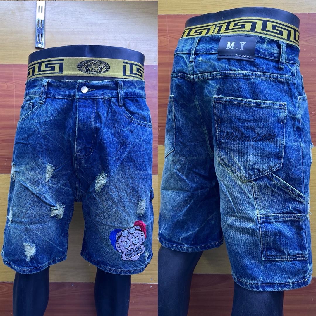 Trendy Jeans Shorts - Image 1