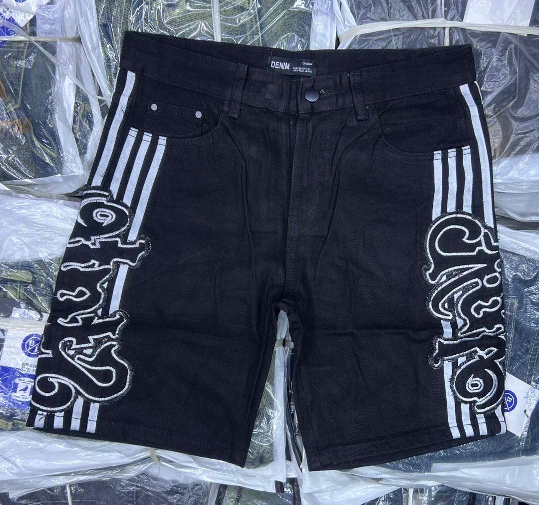 Trendy Jeans Shorts - Image 1