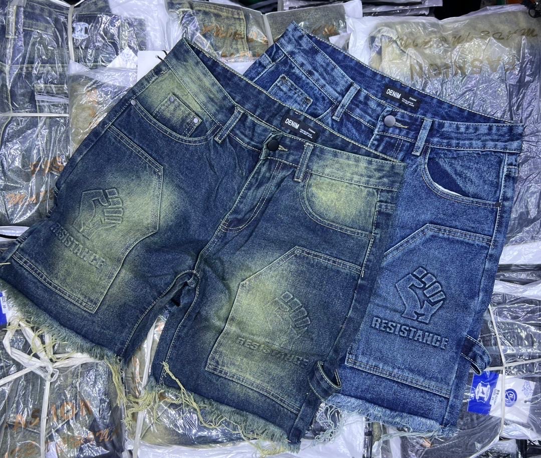 Trendy Jeans Shorts - Image 1