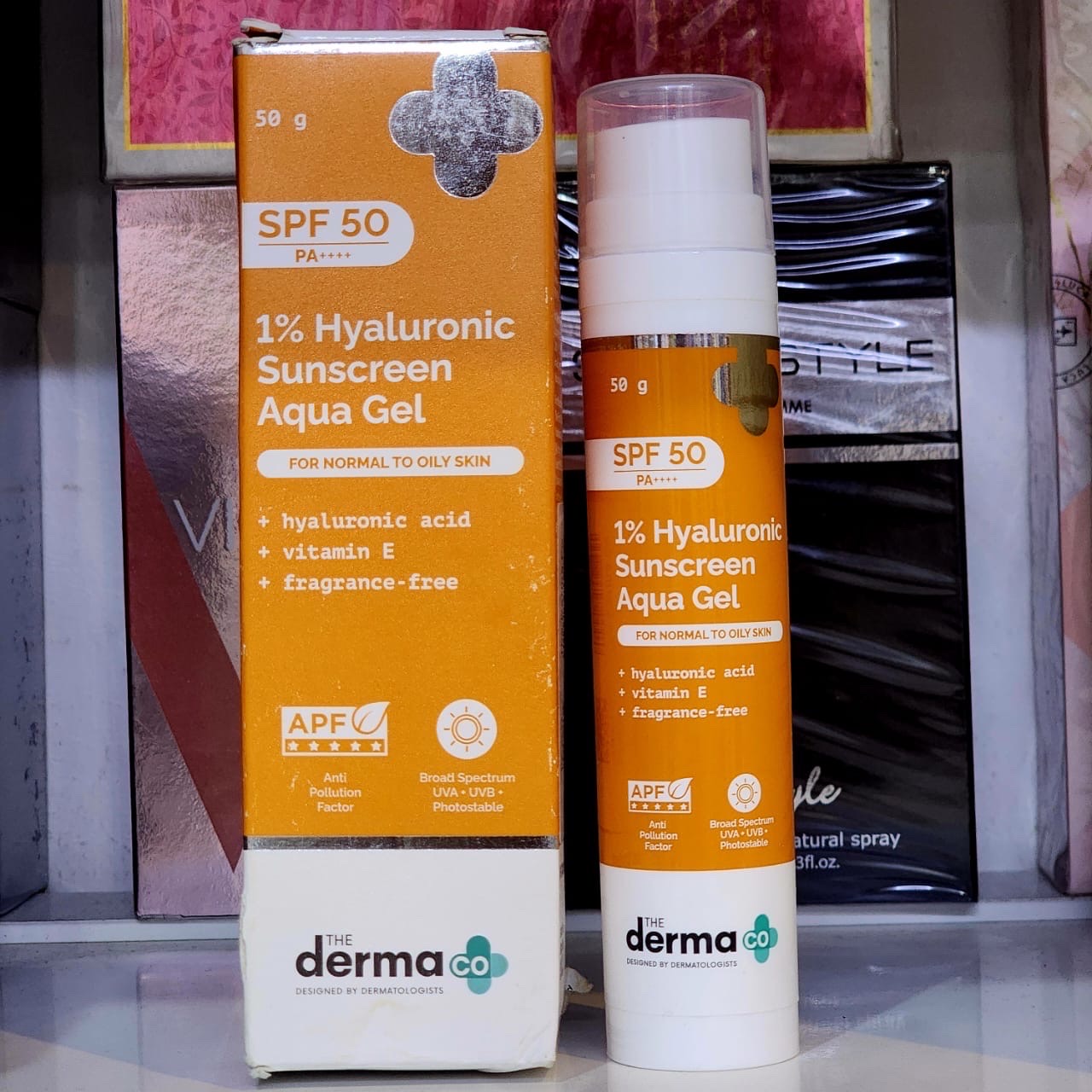 Hyaluronic Sunscreen Aqua Gel

 - Image 1