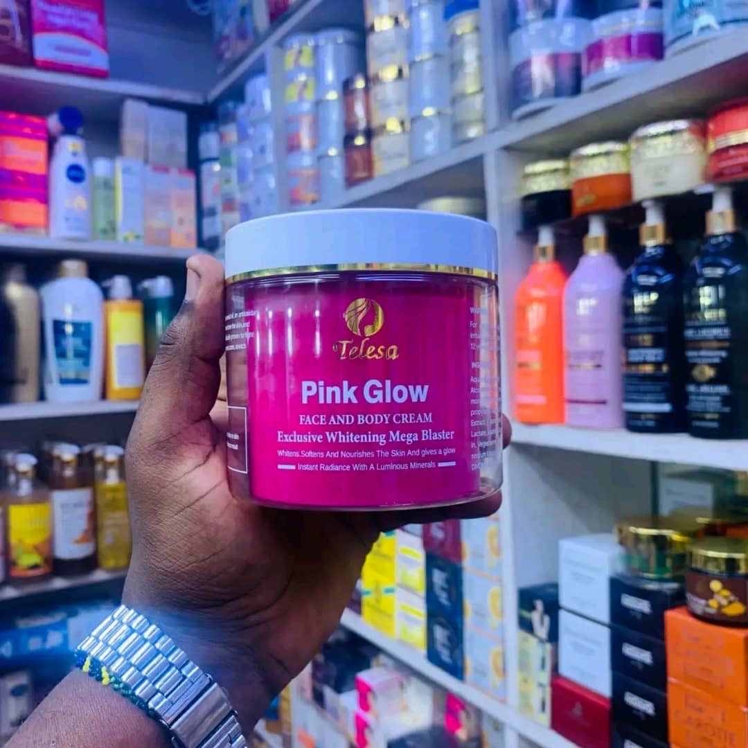 TELESA Pink Glow Face & Body Cream - Image 1
