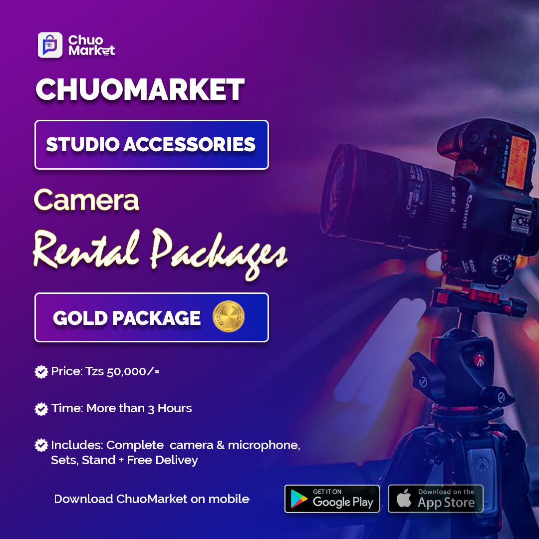 CAMERA RENTAL GOLD PACKAGE - Image 1