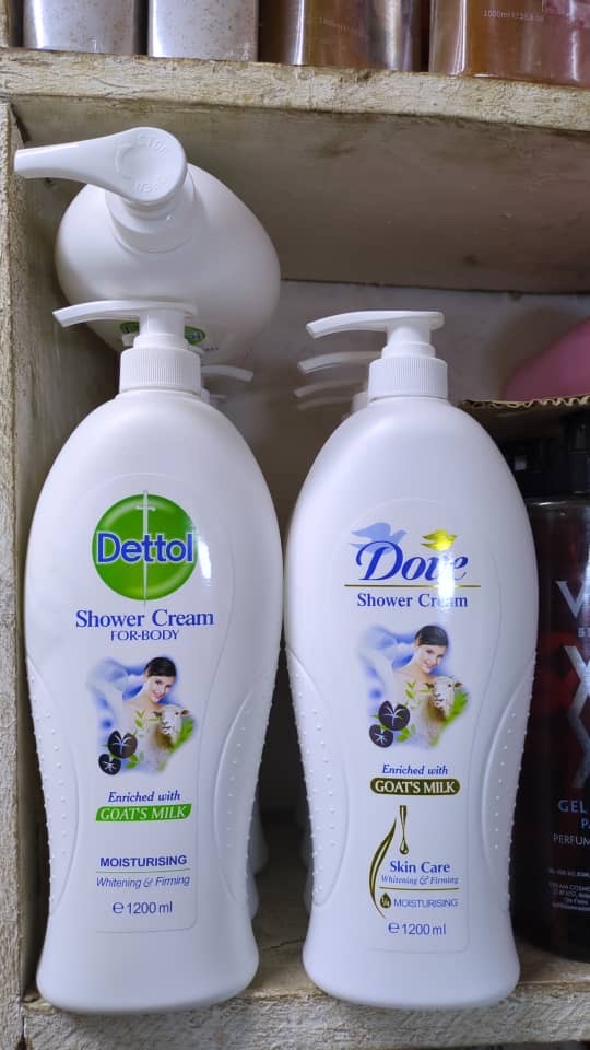 Dove & Dettol Shower Cream (For Body) - Image 1