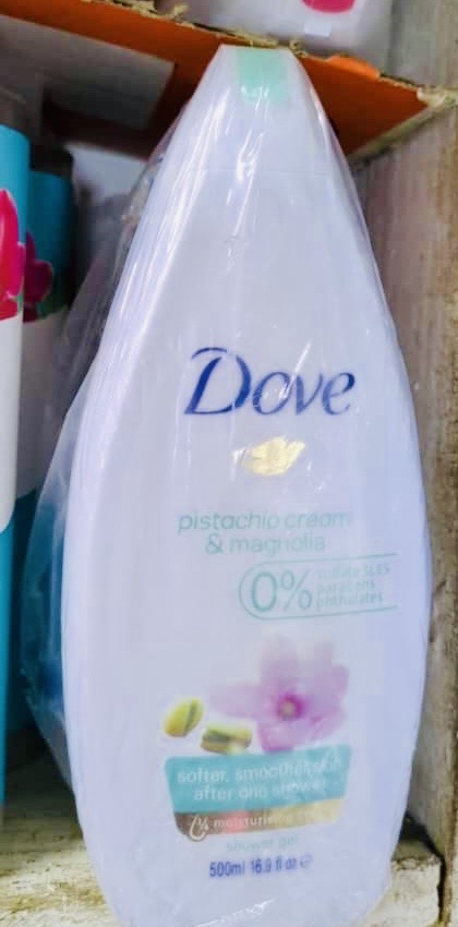 Dove Pistachio Cream & Magnolia Shower Gel - Image 1