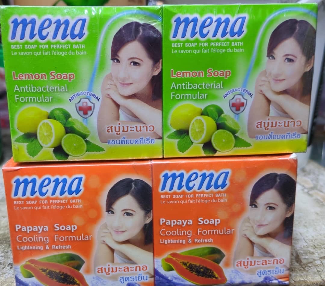 MENA Papaya Soap – Cooling Formula - Image 1