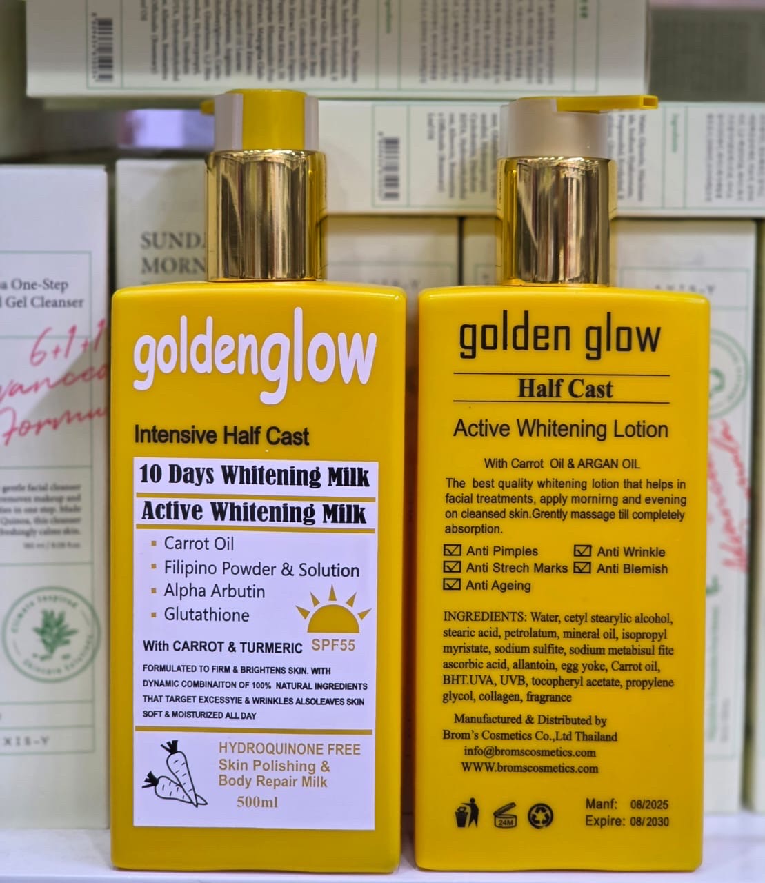 Golden Glow Half Cast Active Whitening Lotion

 - Image 1