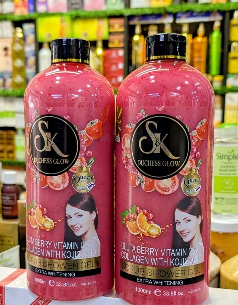 Gluta Berry – Vitamin C & Collagen Scrub and Shower Gel