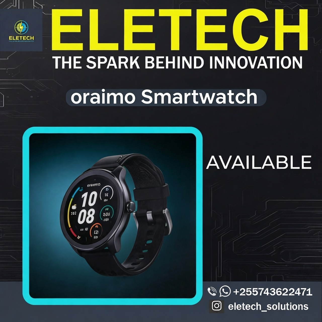 Oraimo smartwatch - Image 1