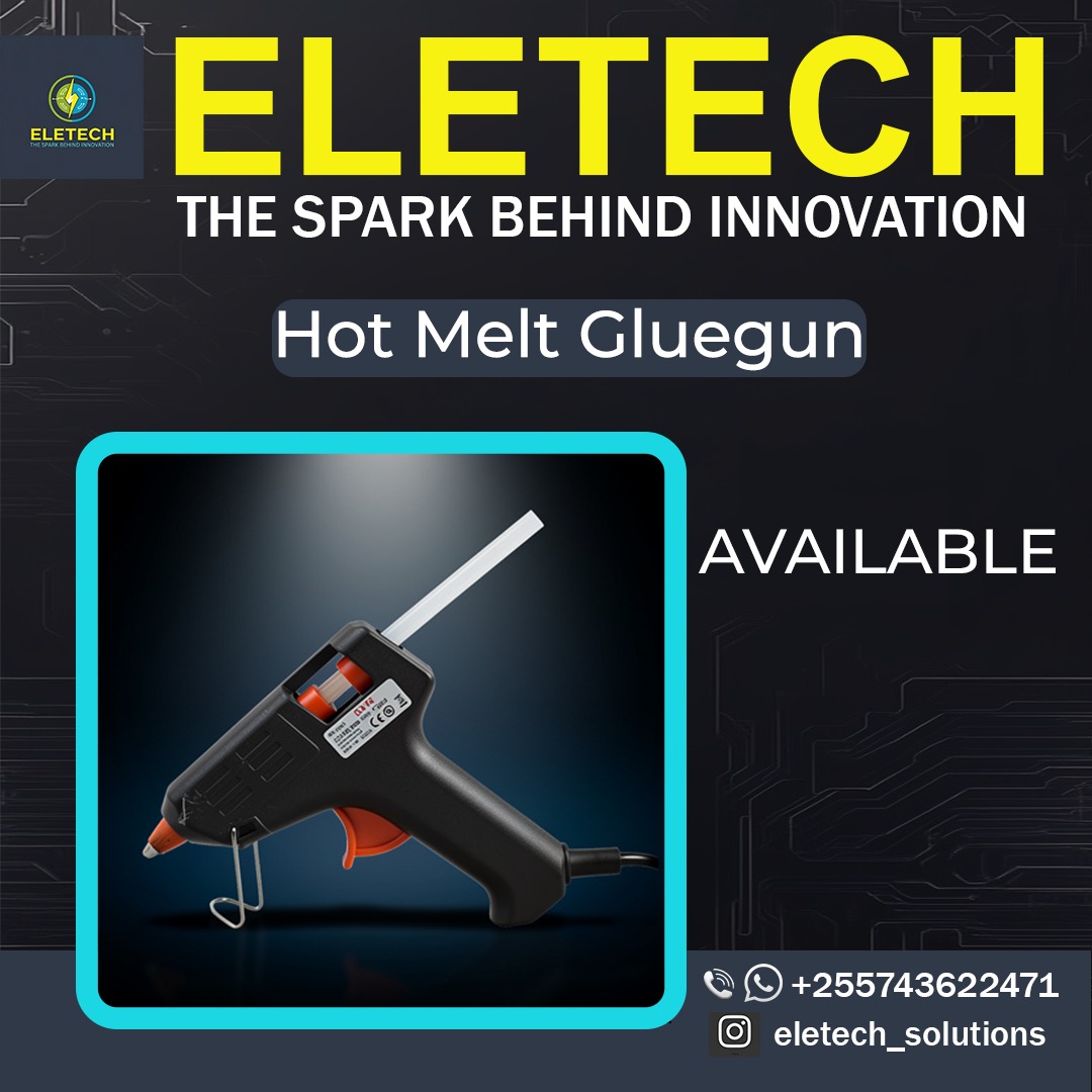 Hot melt glue gun