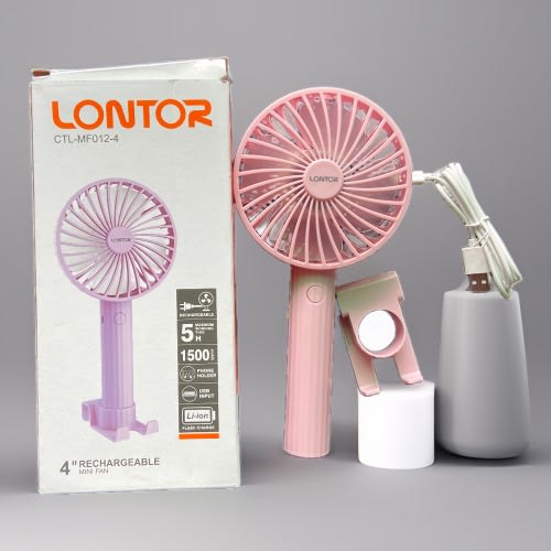rechargeable mini fan