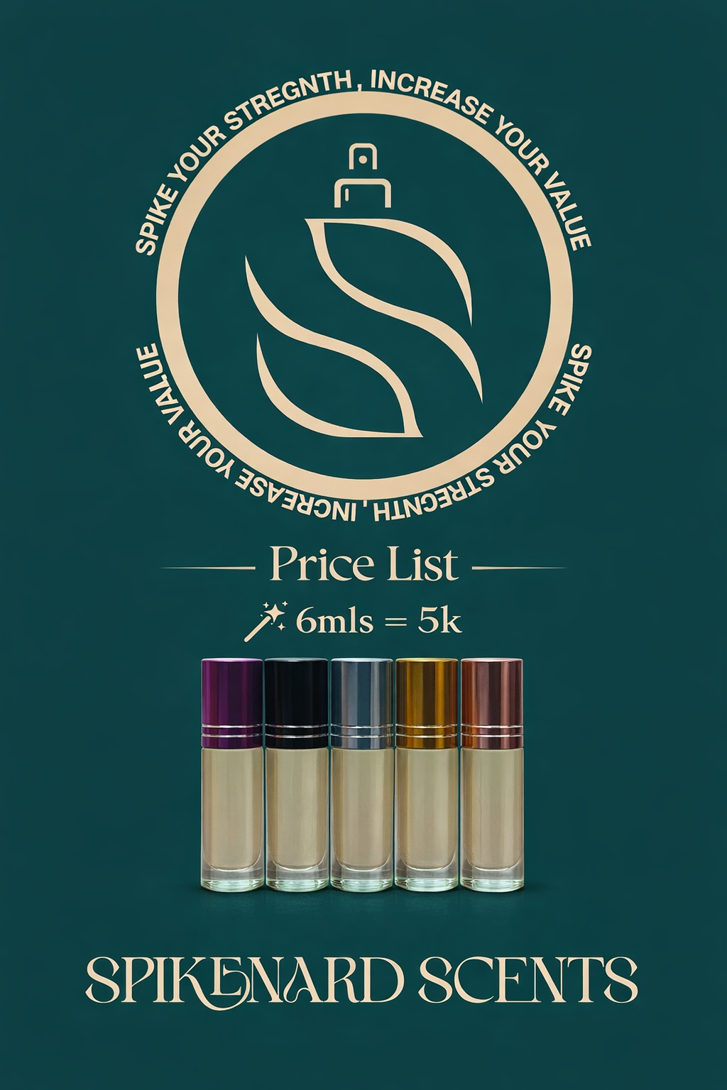 spikenard scents
6mls