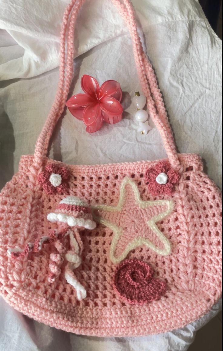 OCEAN CROTCHET BAGS