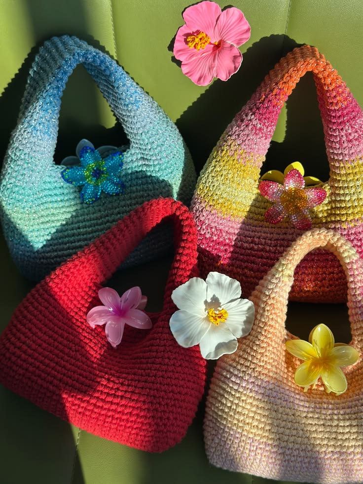 DONUT CROTCHET BAGS