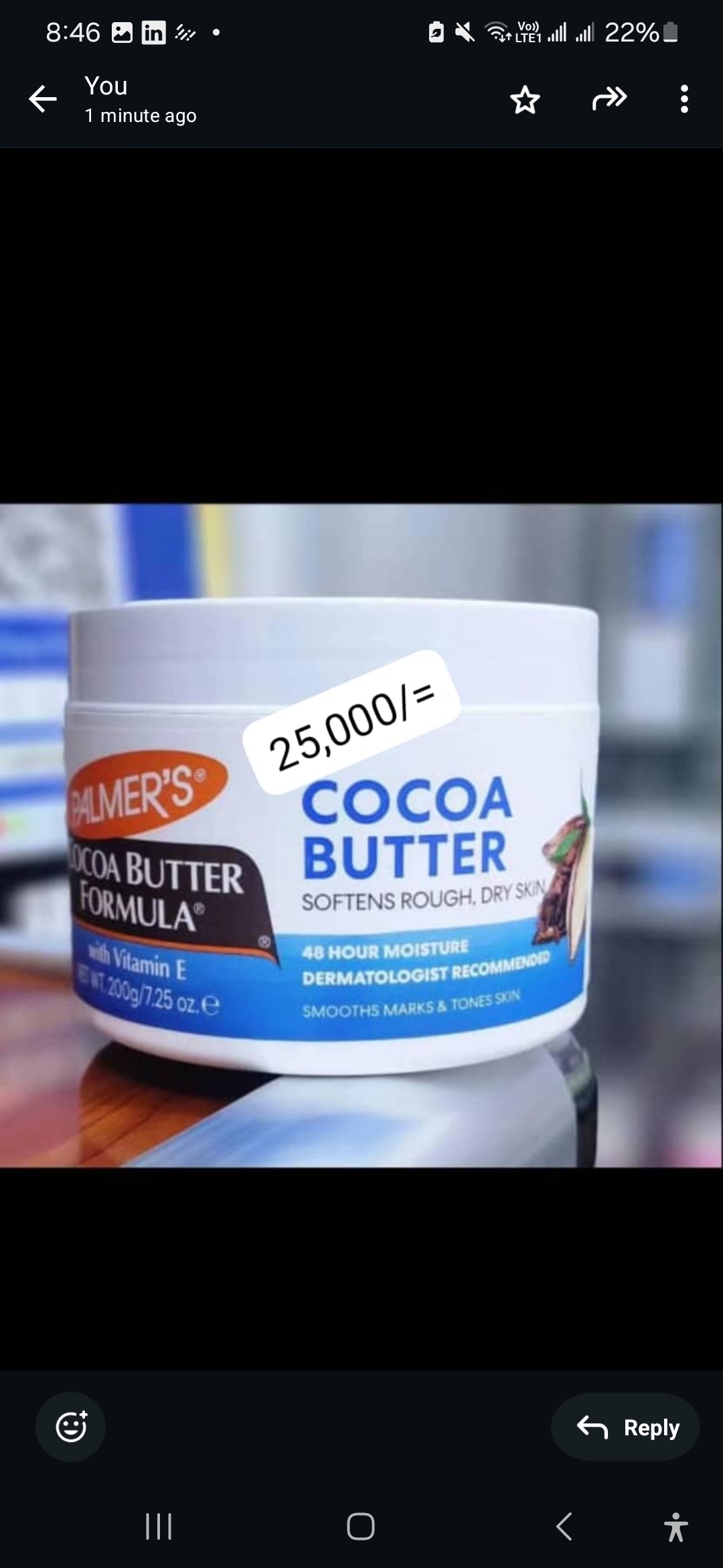 Palmer's cocoa butter