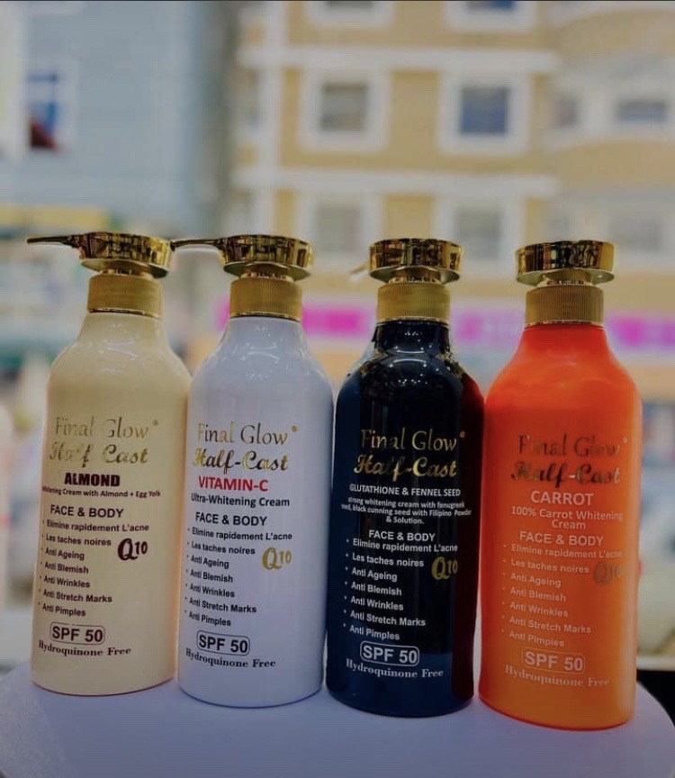 final glow half cast lotion (carot) - Image 1