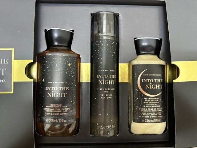 into the night bath and body works