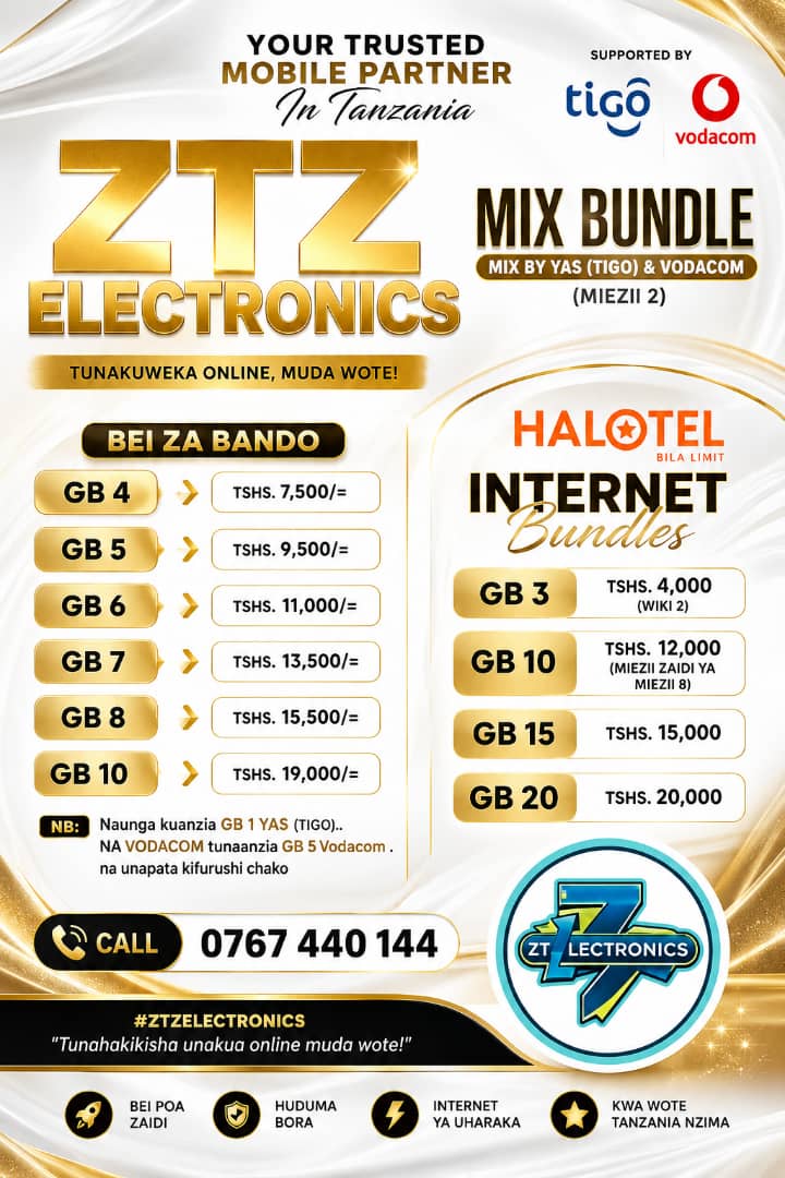 ZTZELECTRONICS INTERNET BUNDLES 