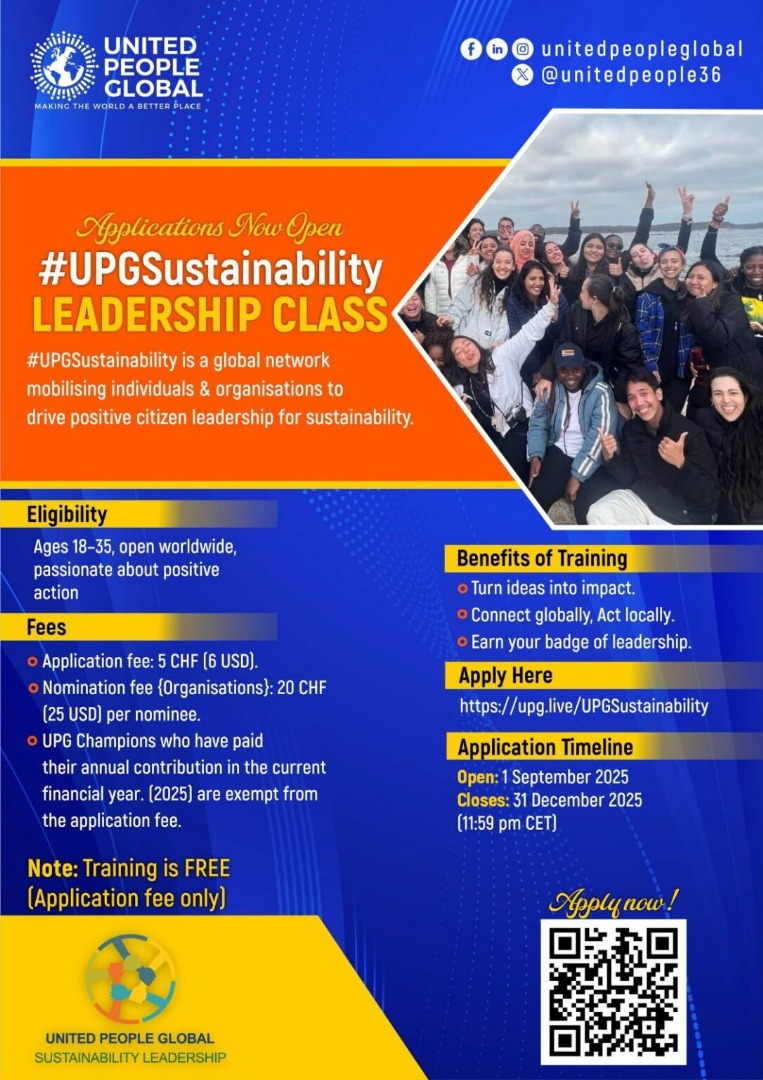 UPGSustainability Leadership Class