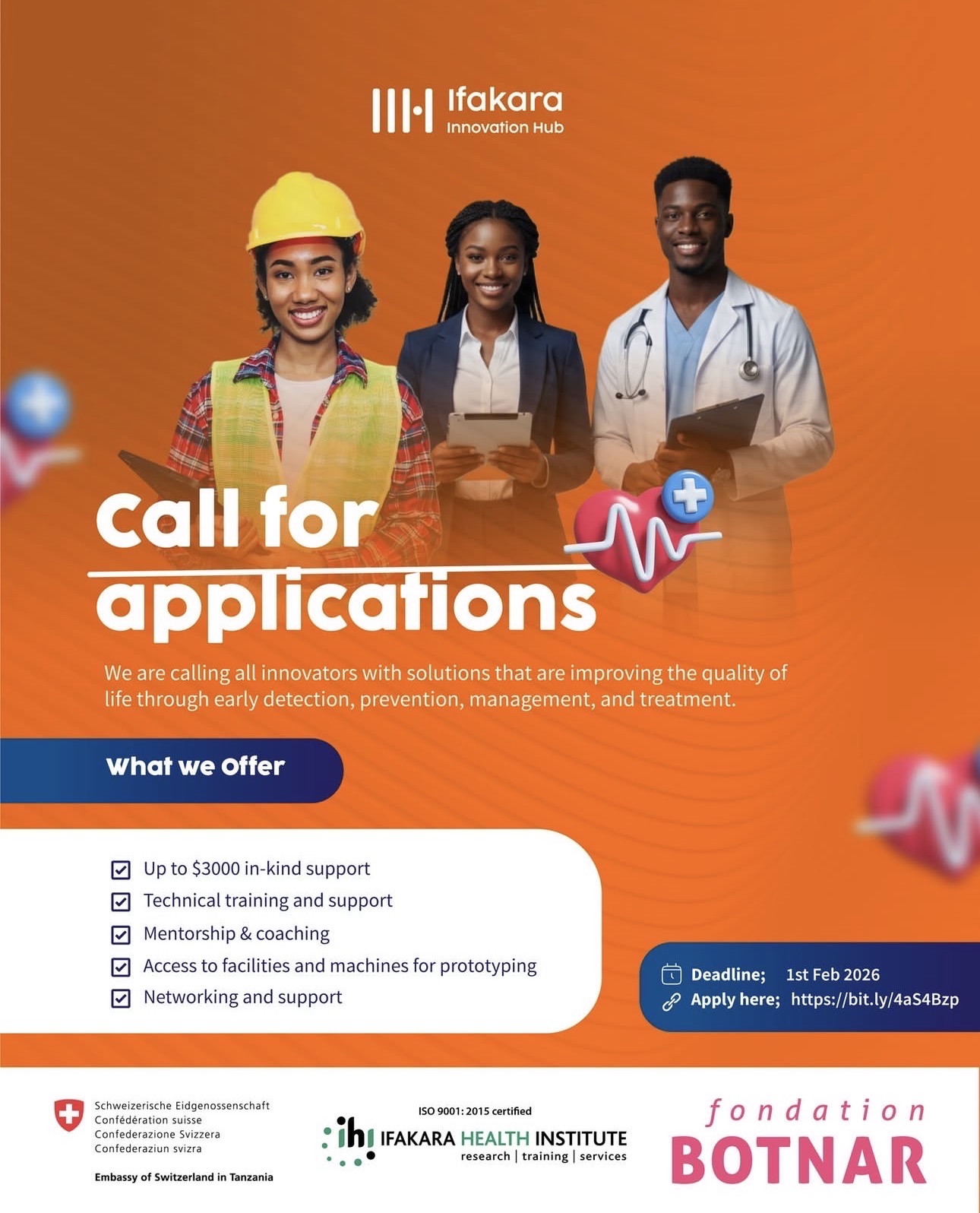 CALL FOR INNOVATORS