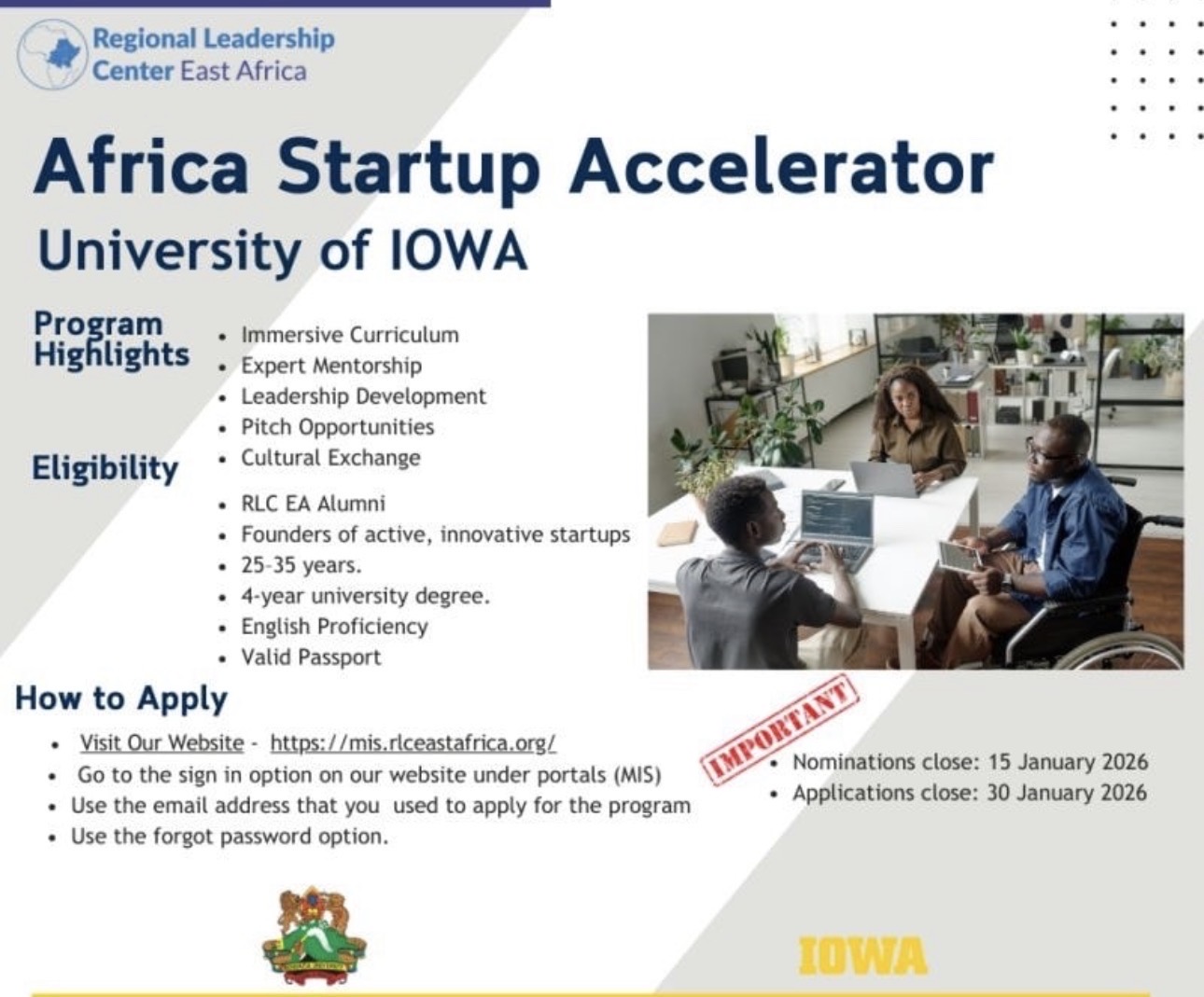 AFRICA START UP ACCELERATOR