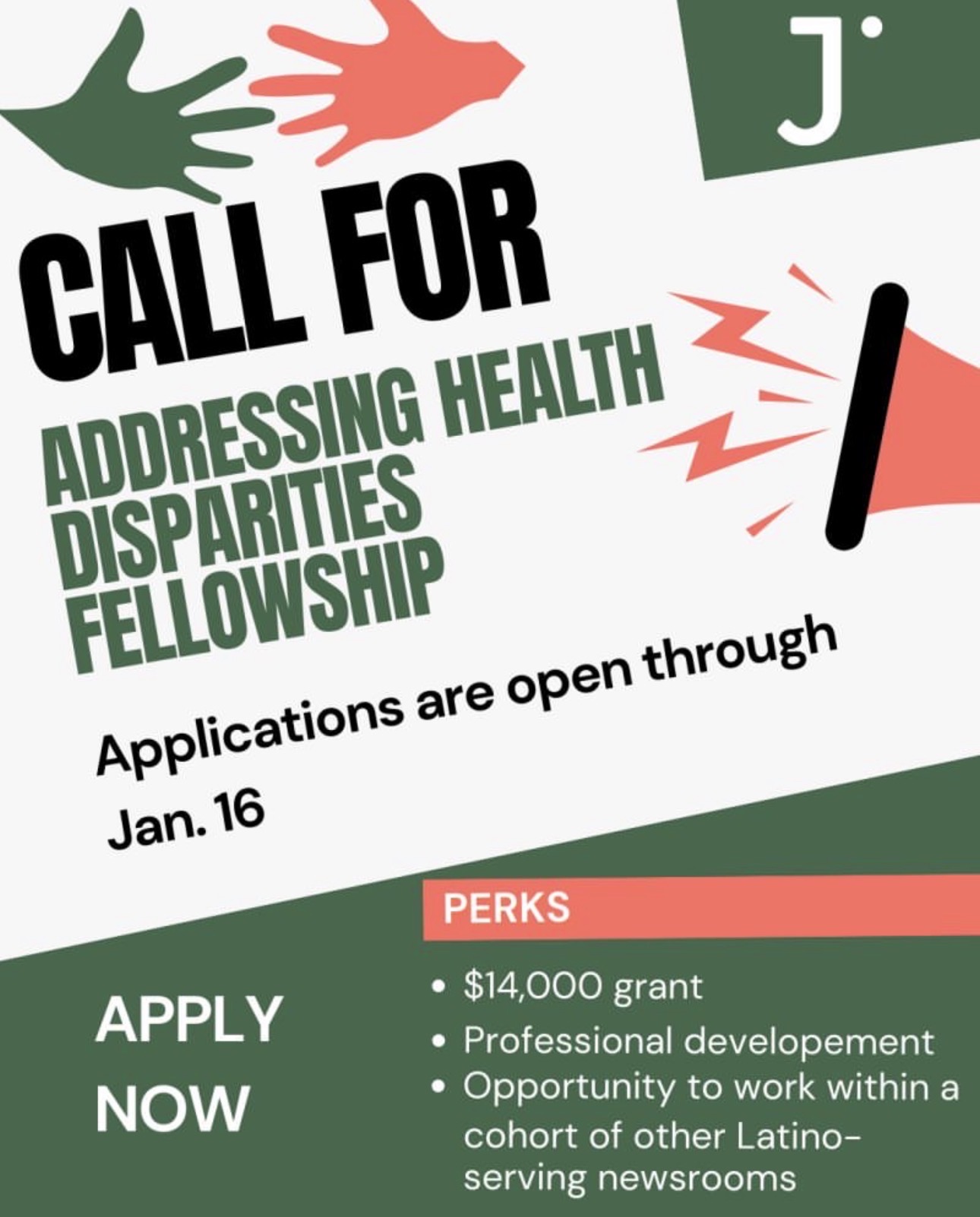 CALL FOR ADDRESSING HEALTH DISPARITIES FELLOWSHIP