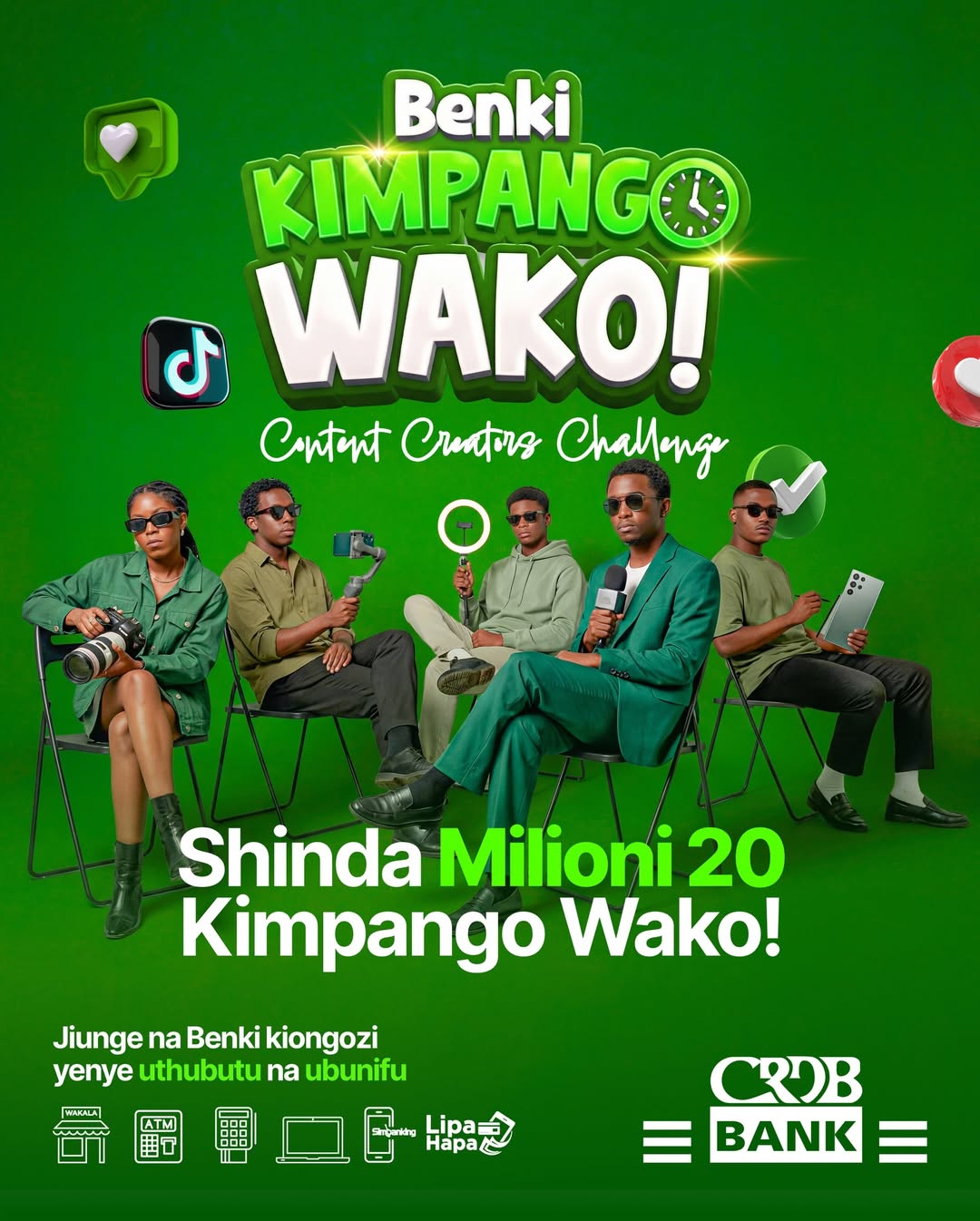 BANK KIMPANGO WAKO CONTENT CREATORS CHALLENGE