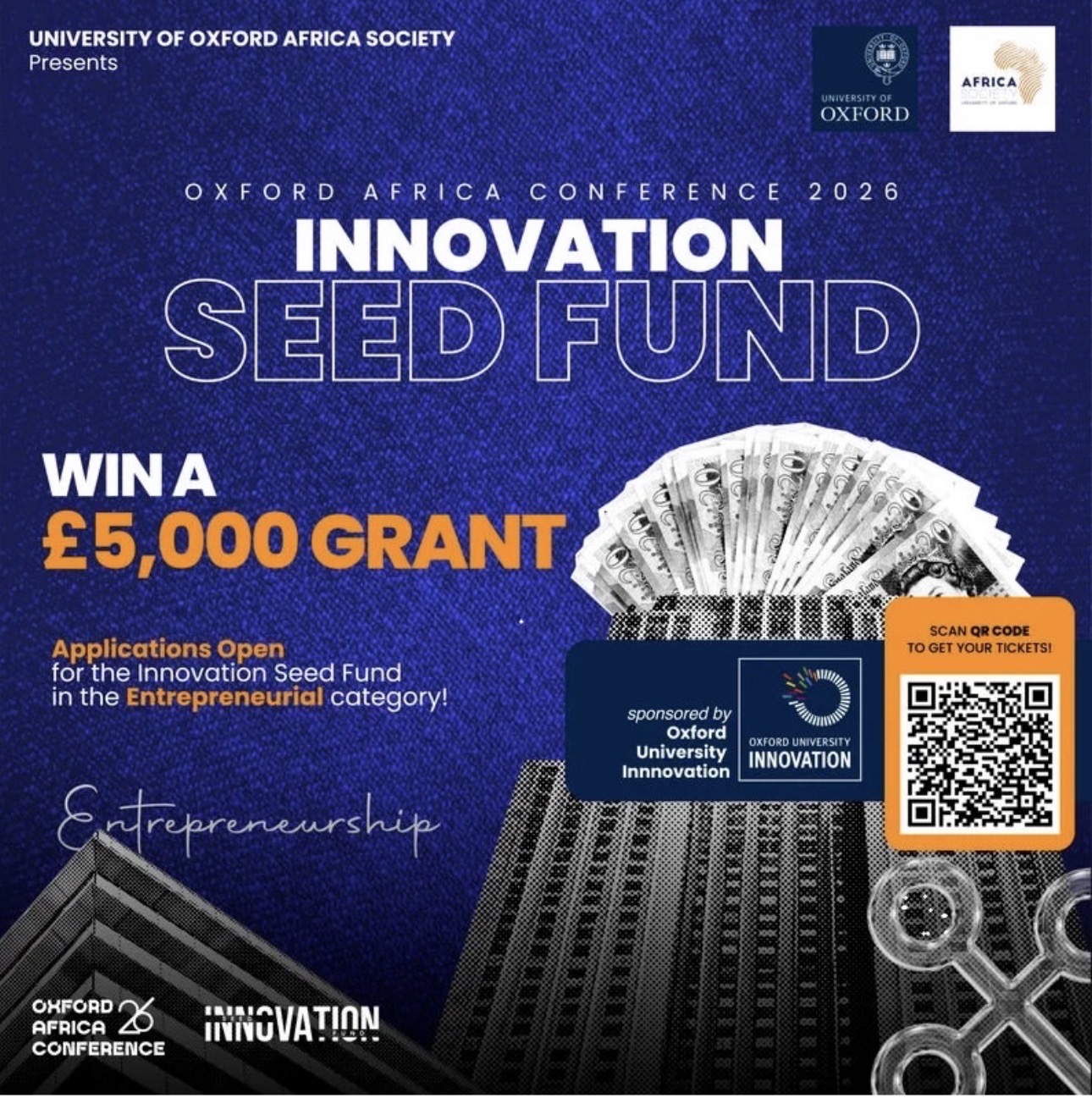 Oxford Africa Conference Innovation Seed Fund (ISF) 2026