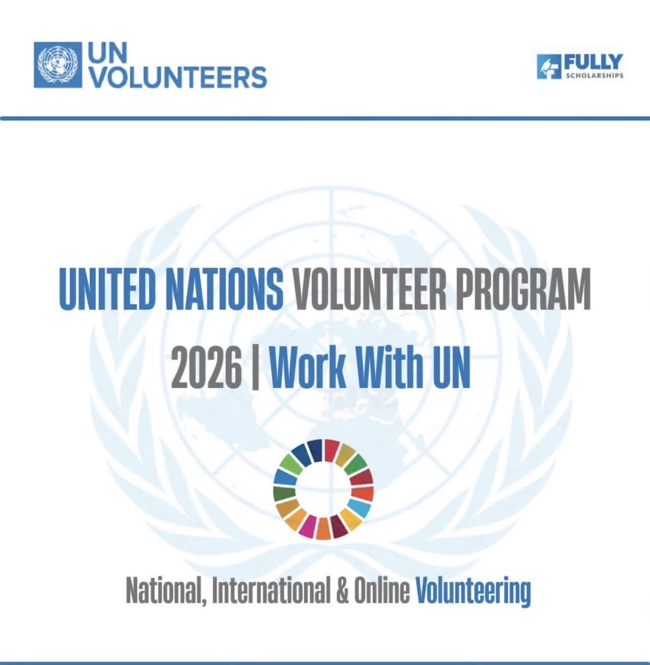 United Nations Volunteer (UNV) Program 2026