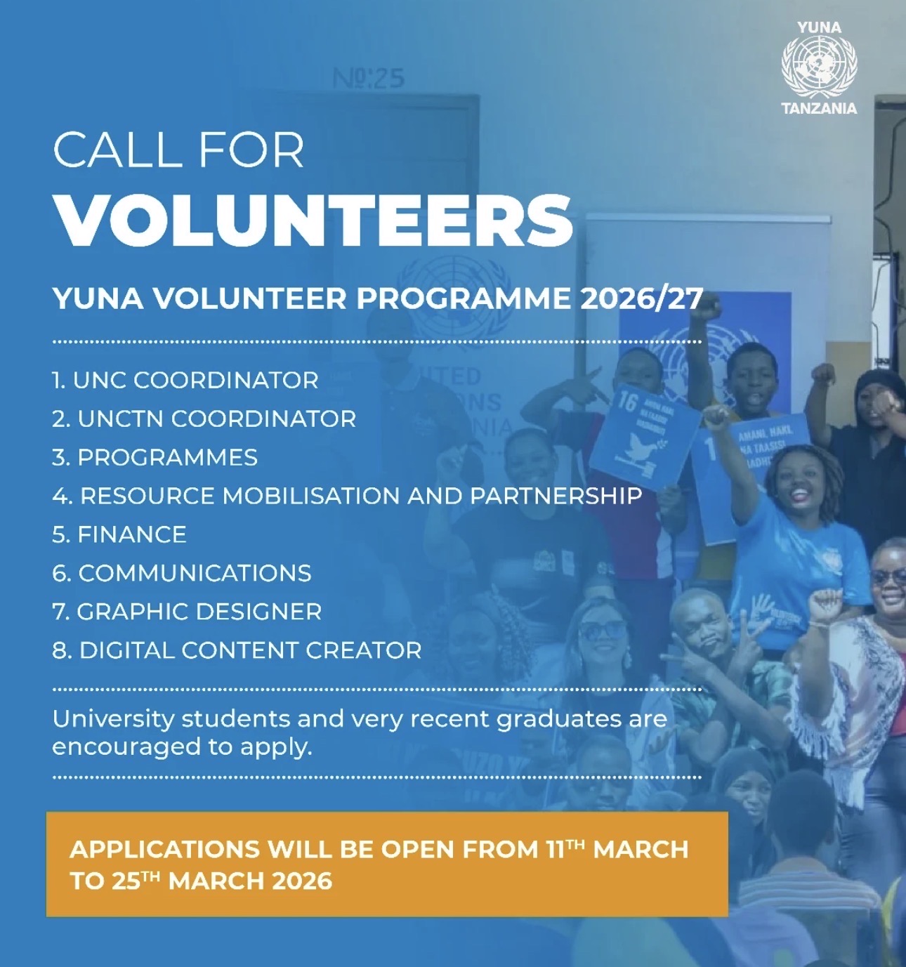 Call for Young Changemakers