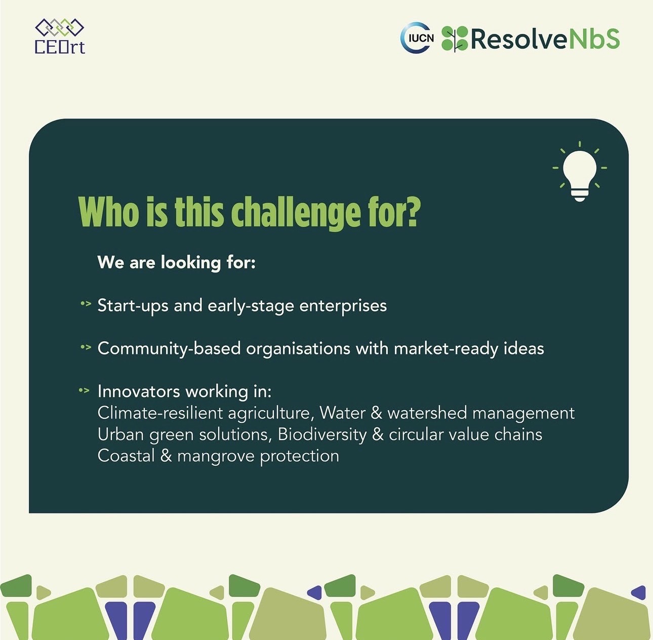 Nature-Based Solutions Business Innovation Challenge