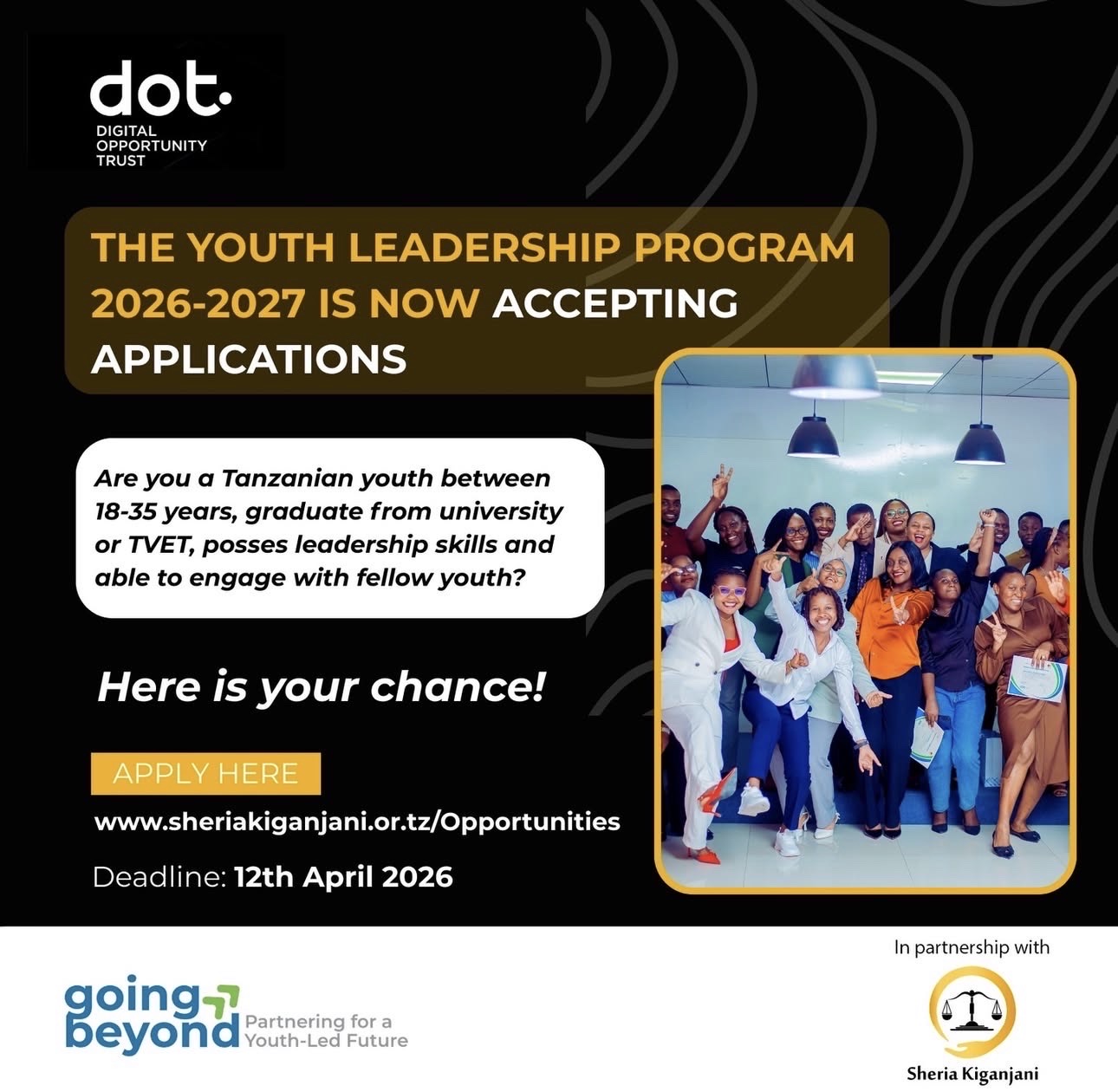 Youth Leadership Opportunity 2026–2027
