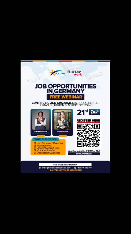 JOB OPPORTUNITIES IN GERMANY
