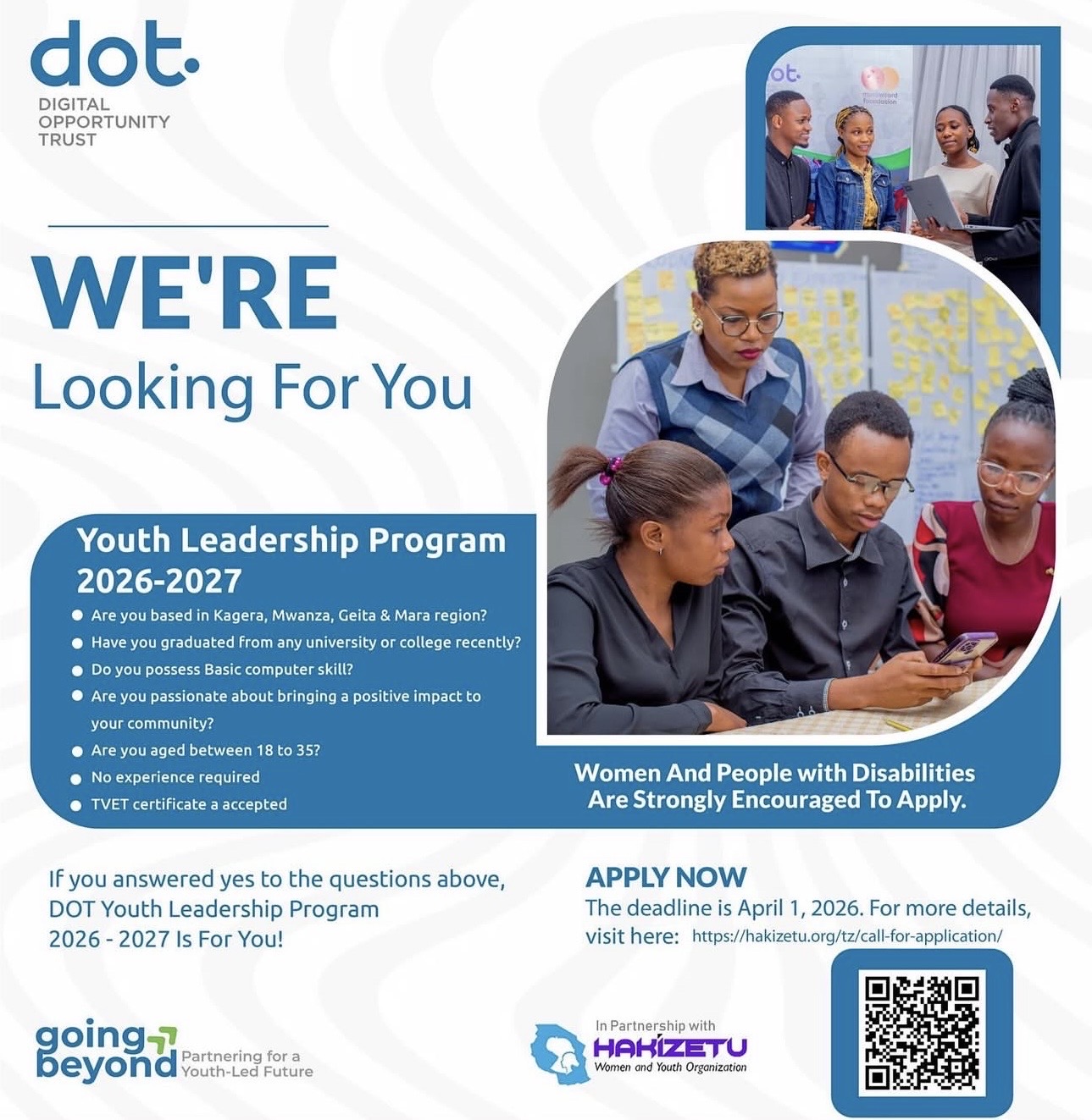 Youth Leadership Opportunity 2026–2027