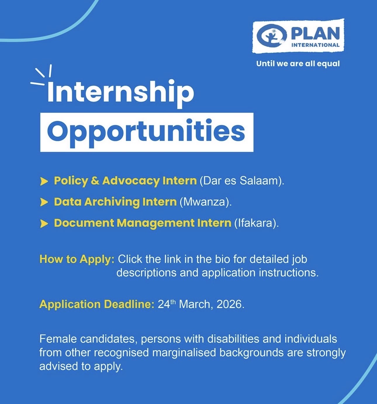 Internship Opportunities