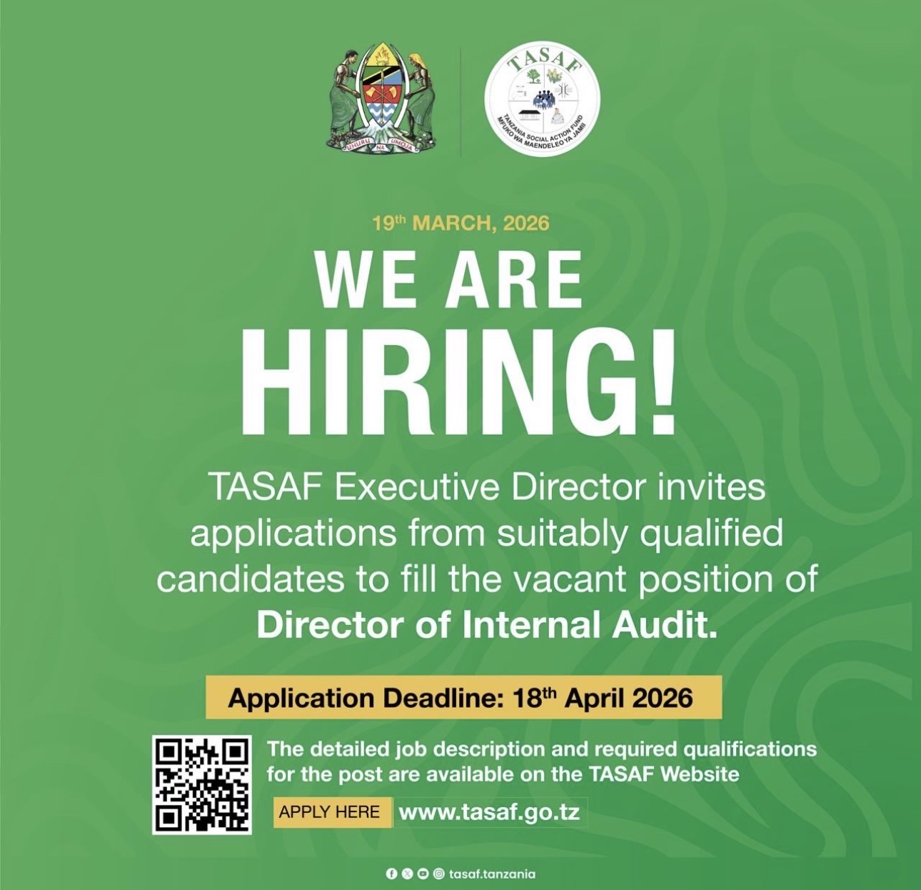 We Are Hiring