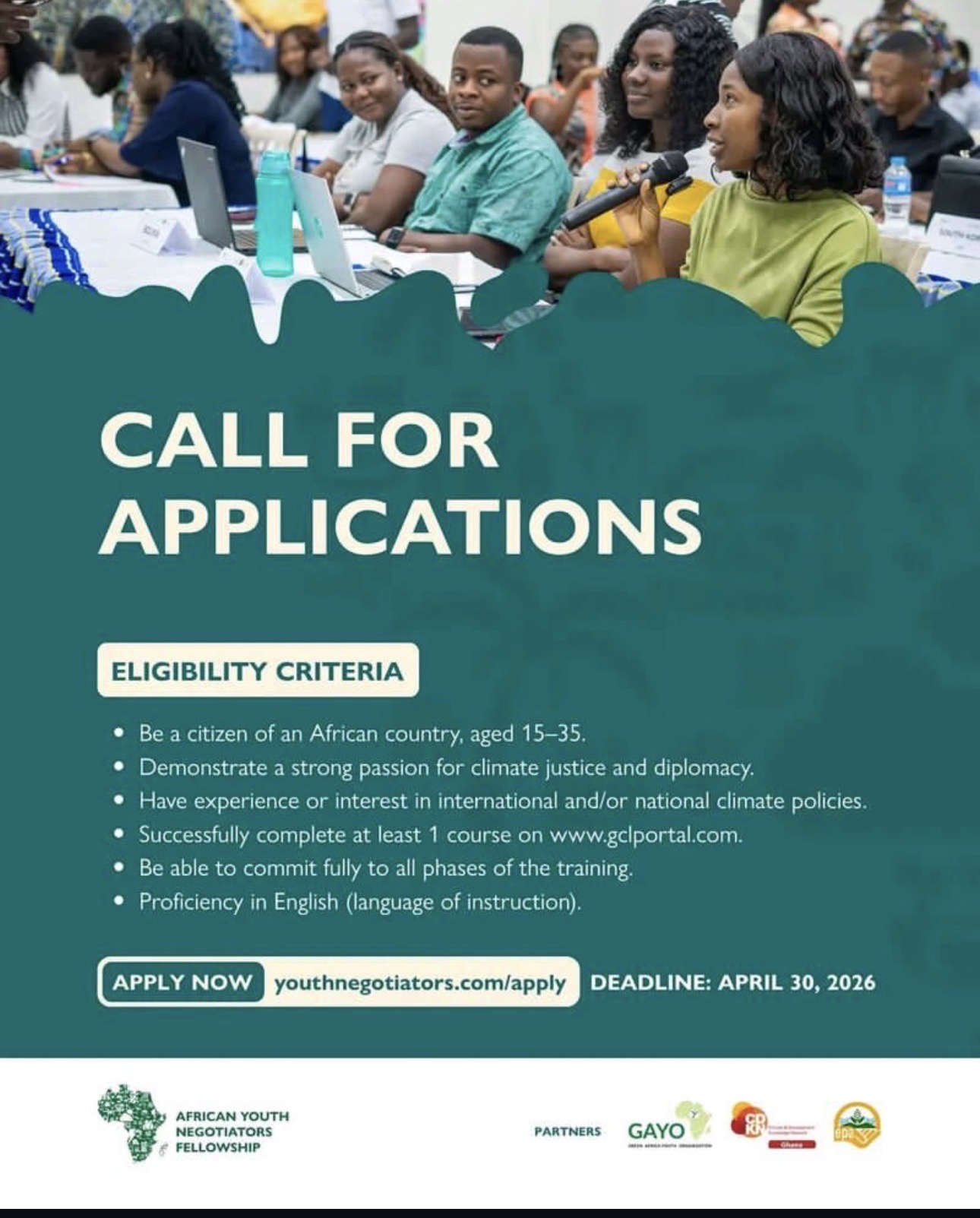 African Youth Negotiators Fellowship 2026