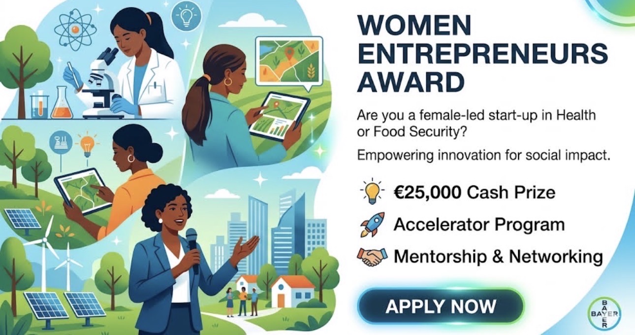 BAYER FOUNDATION WOMEN ENTREPRENEURS AWARD 2026
