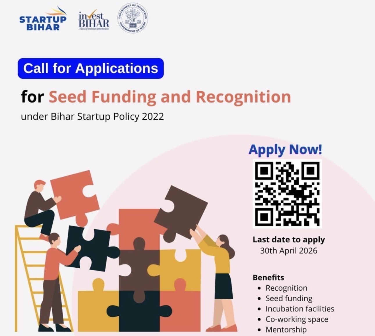 BIHAR STARTUP POLICY 2022 – APPLY NOW!