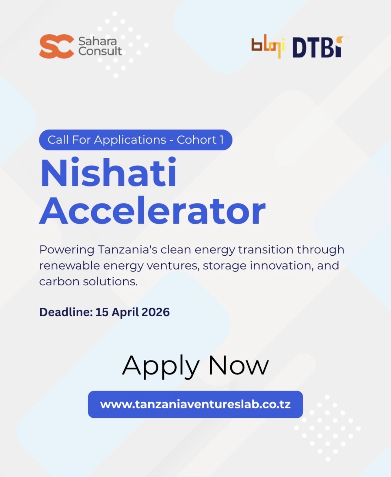 Nishati Accelerator -Cohort 1
