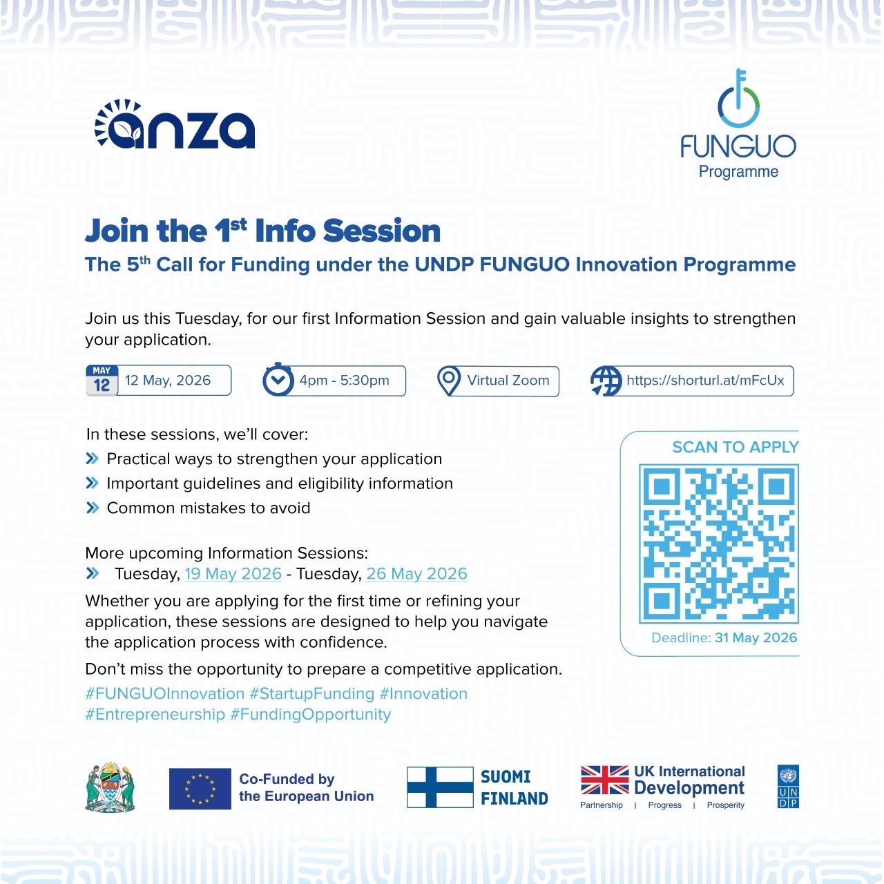 Funguo Programme  Info Session