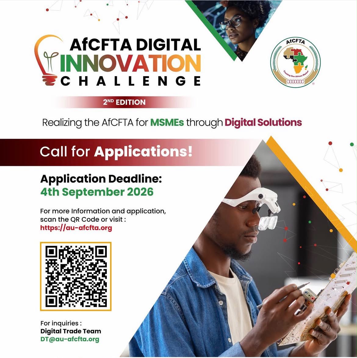 Second edition of the #AfCFTA Digital Innovation Challenge!