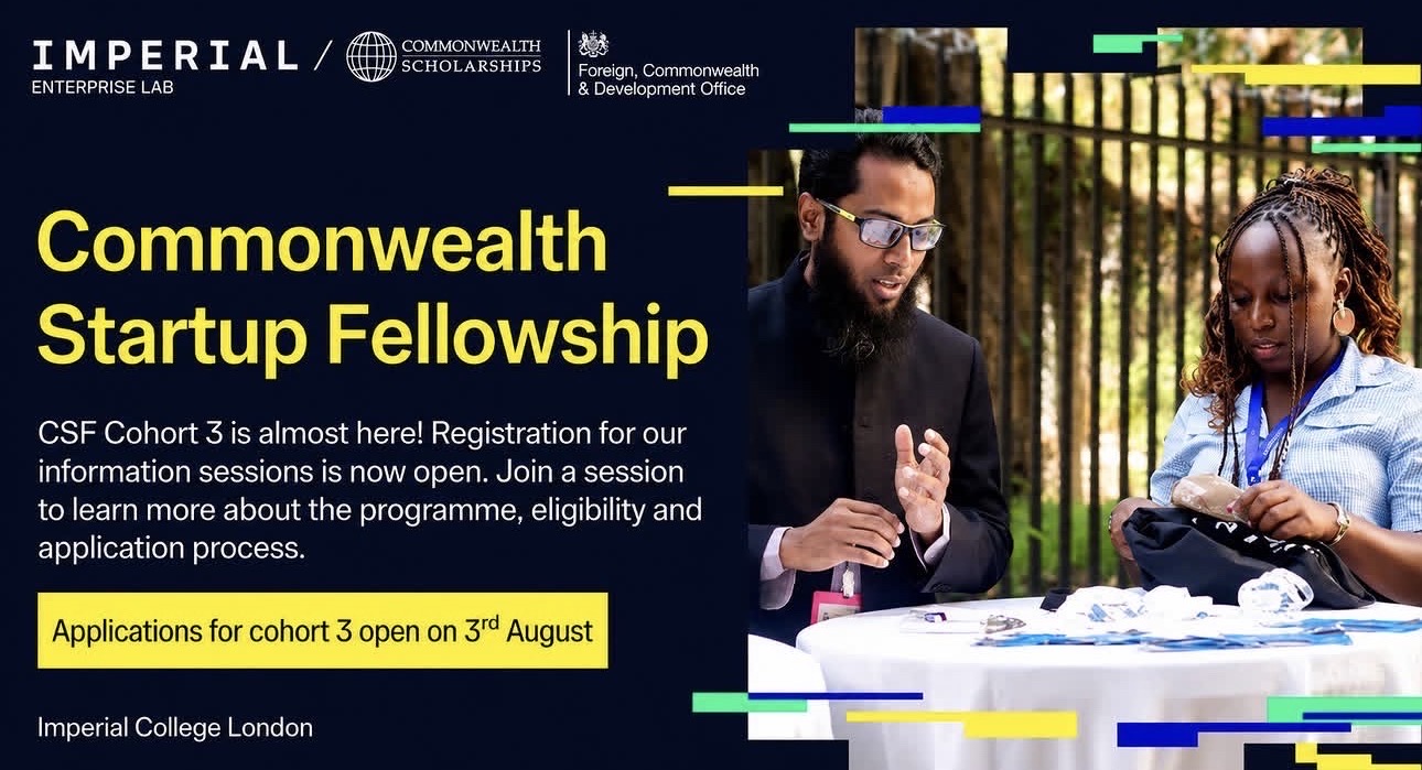 Commonwealth Startup Fellowships 2026