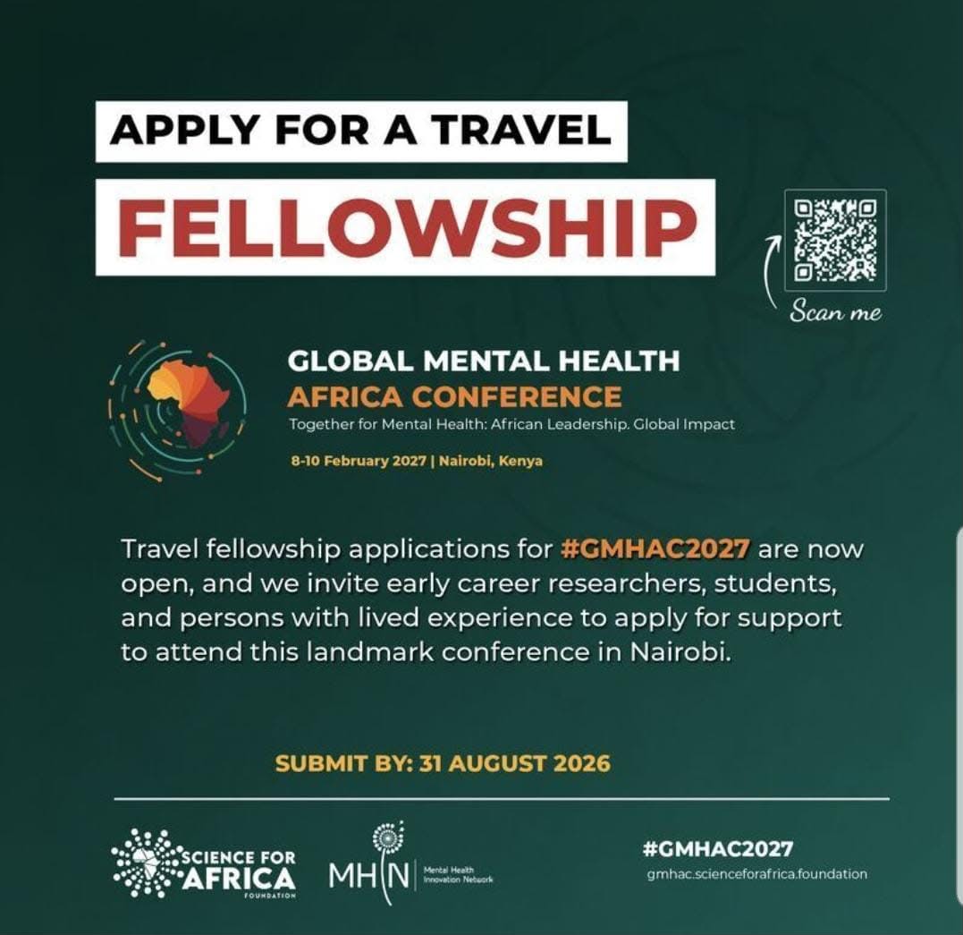 Travel fellowship applications for #GMHAC2027