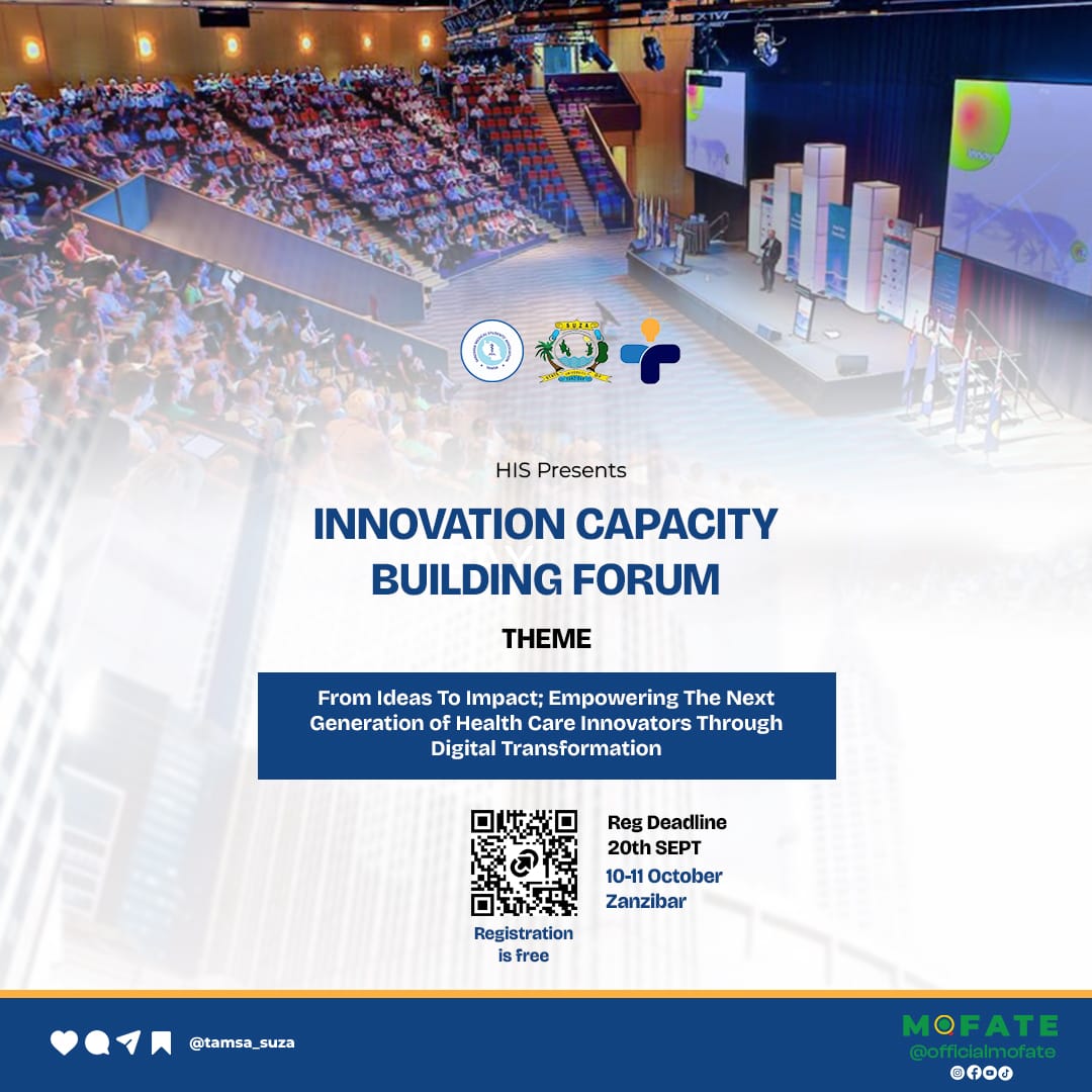INNOVATION CAPACITY BUILDING FORUM - Zanzibar