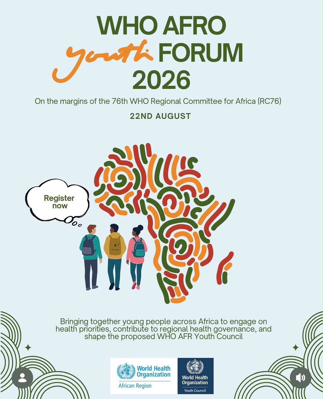 WHO AFRO Youth Forum 2026