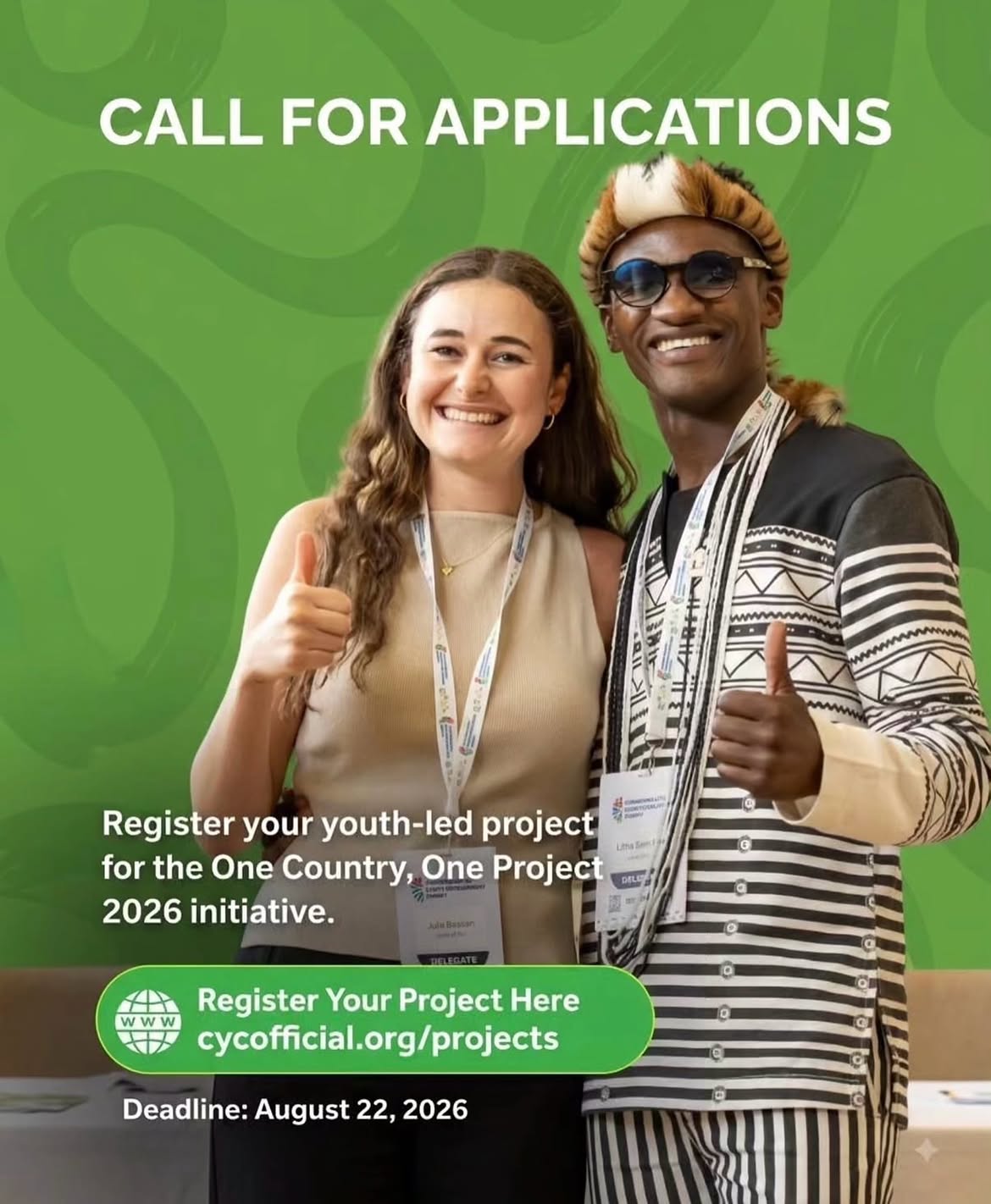 Commonwealth Youth Council: One Country, One Project 2026