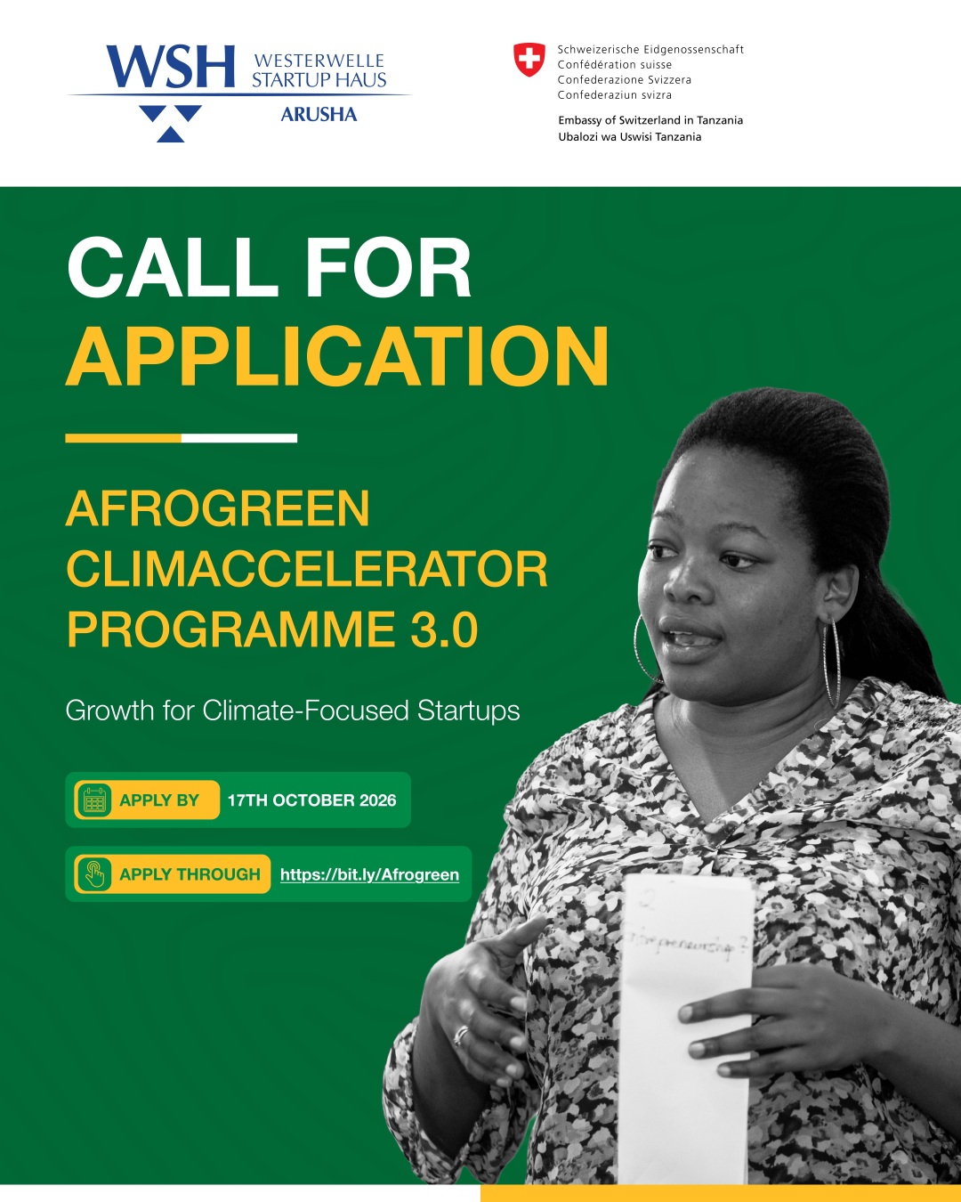 AfroGreen ClimAccelerator 3.0