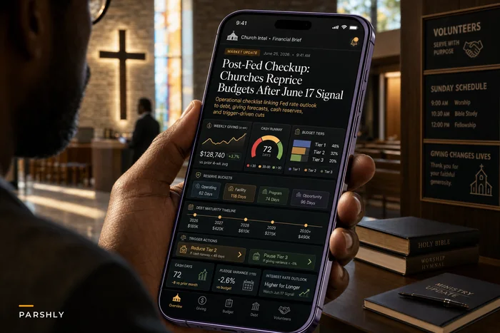 Post-Fed Checkup: Practical steps churches should take now to protect budgets, fundraising, and facility plans