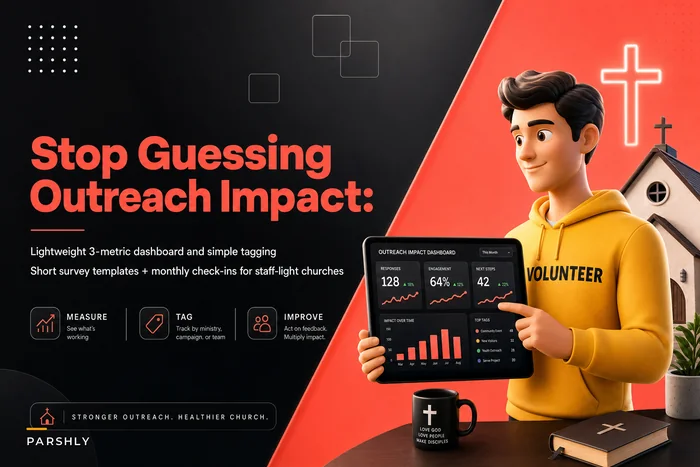 Stop guessing outreach impact: a lightweight 3‑metric dashboard, tagging plan and short survey for staff‑light churches