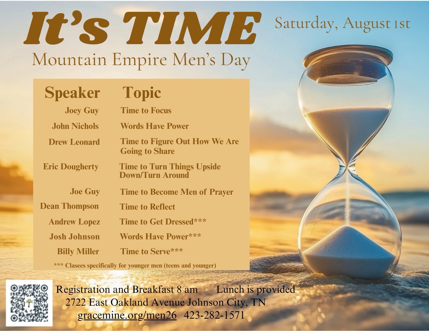 Mountain Empire Men’s Day 2026